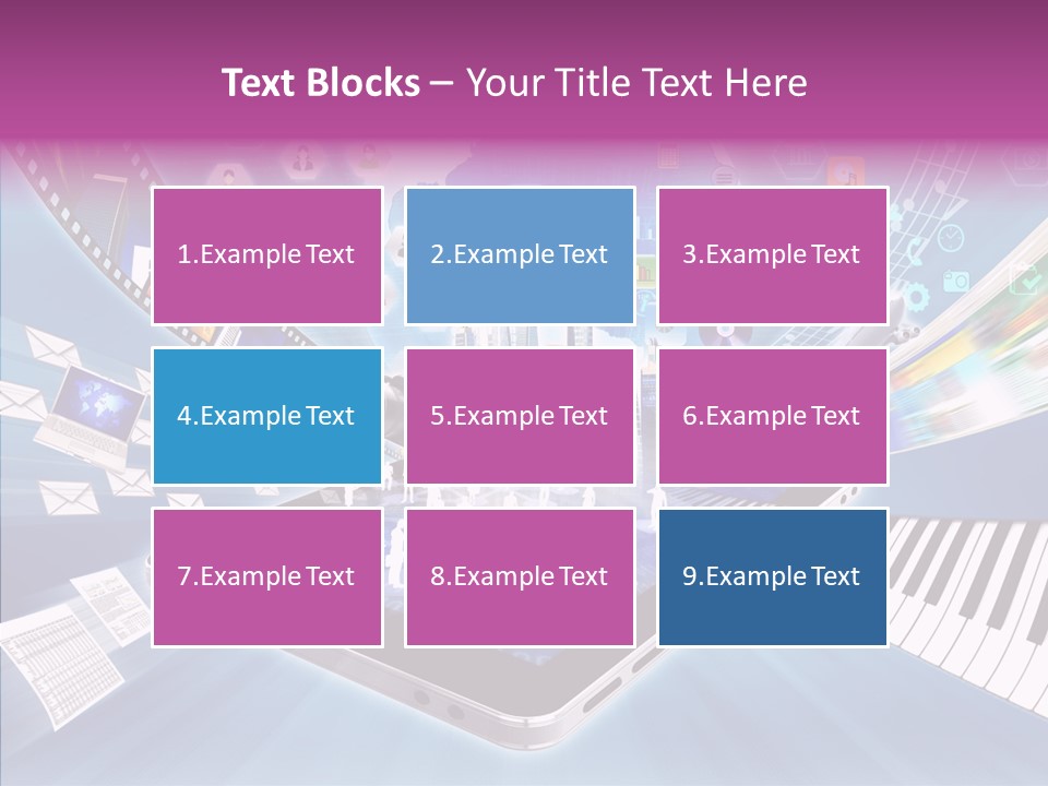 Business Worldwide Database PowerPoint Template