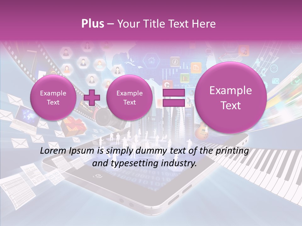 Business Worldwide Database PowerPoint Template