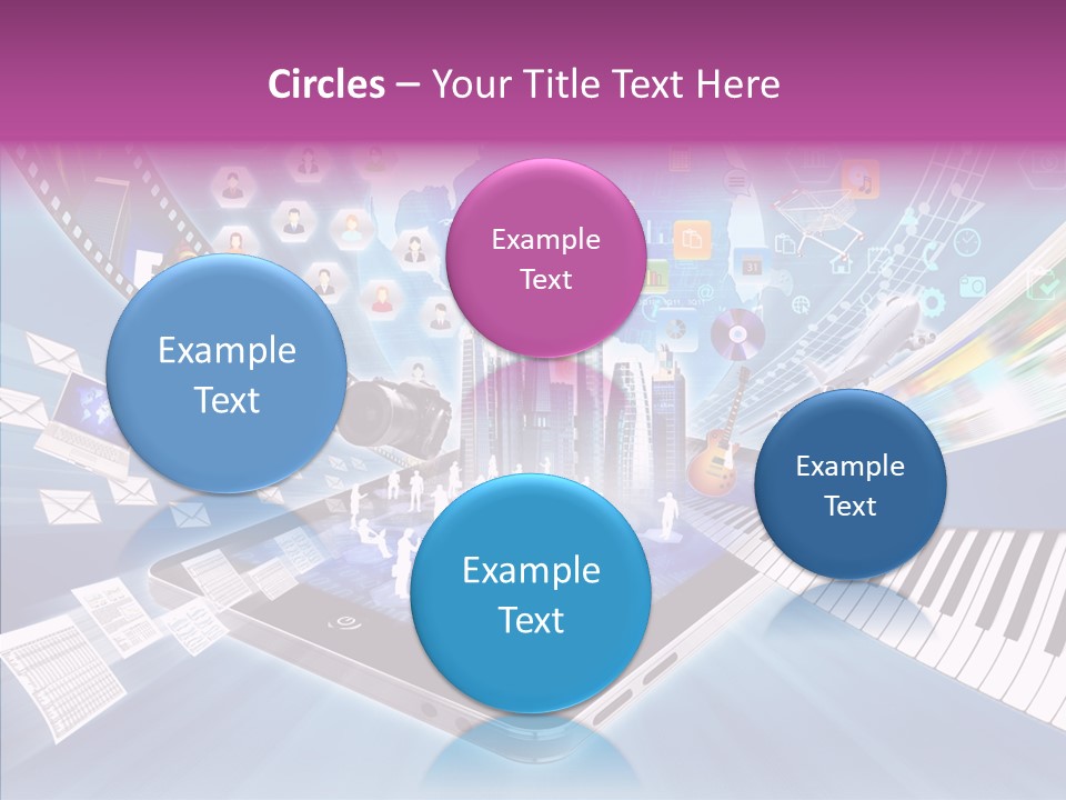 Business Worldwide Database PowerPoint Template