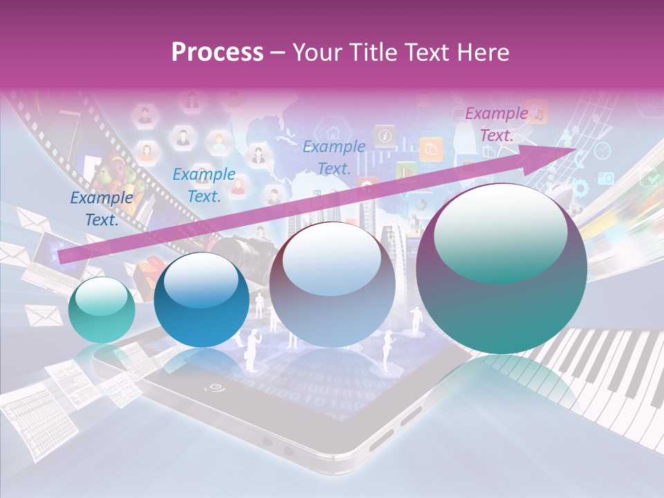 Business Worldwide Database PowerPoint Template