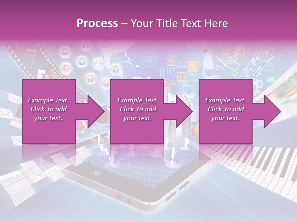 Business Worldwide Database PowerPoint Template