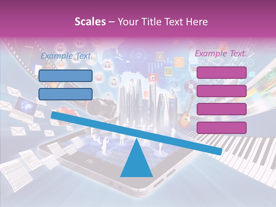 Business Worldwide Database PowerPoint Template