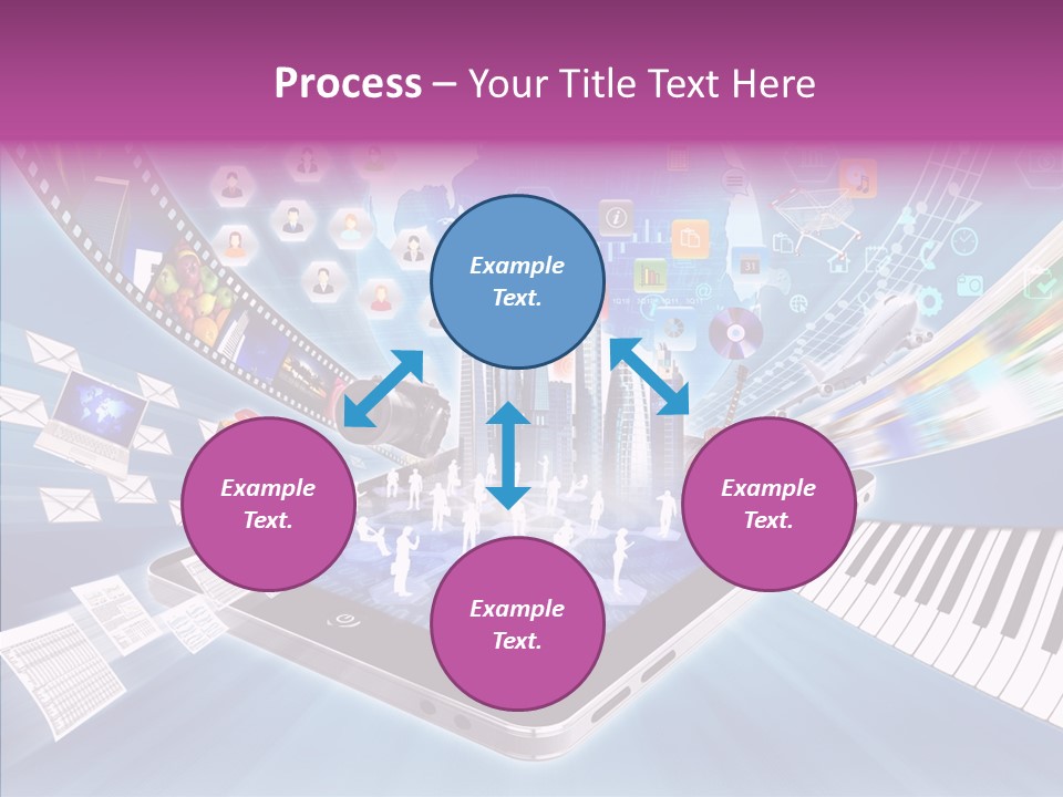 Business Worldwide Database PowerPoint Template