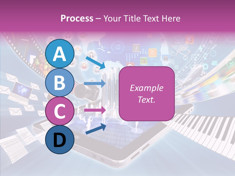 Business Worldwide Database PowerPoint Template