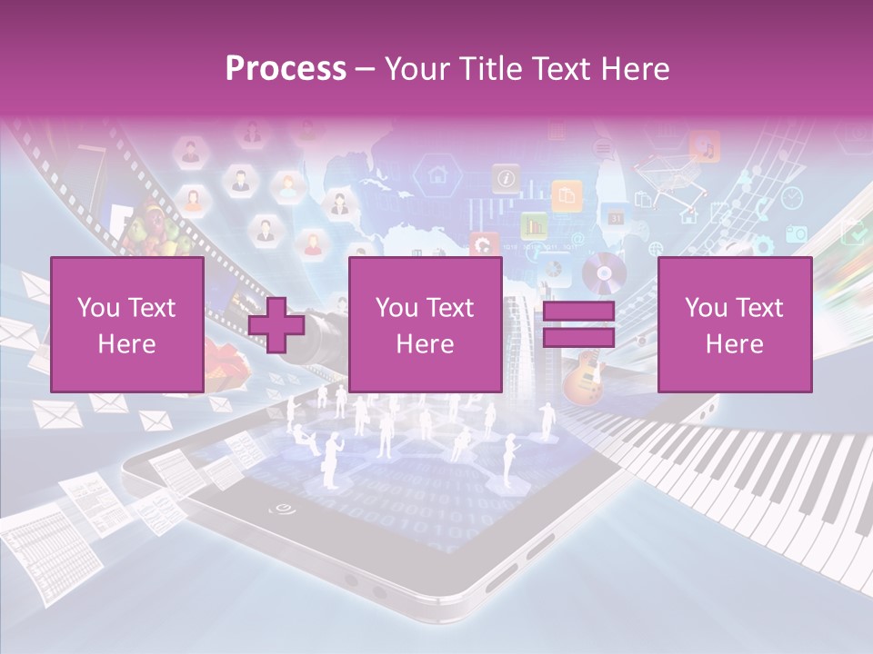 Business Worldwide Database PowerPoint Template