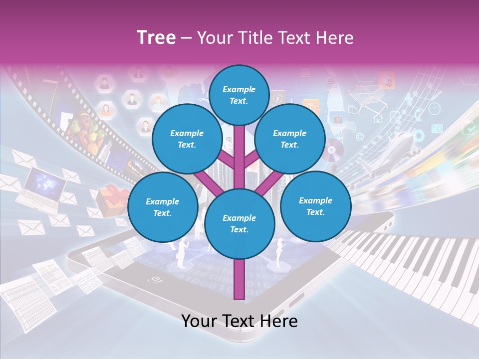 Business Worldwide Database PowerPoint Template