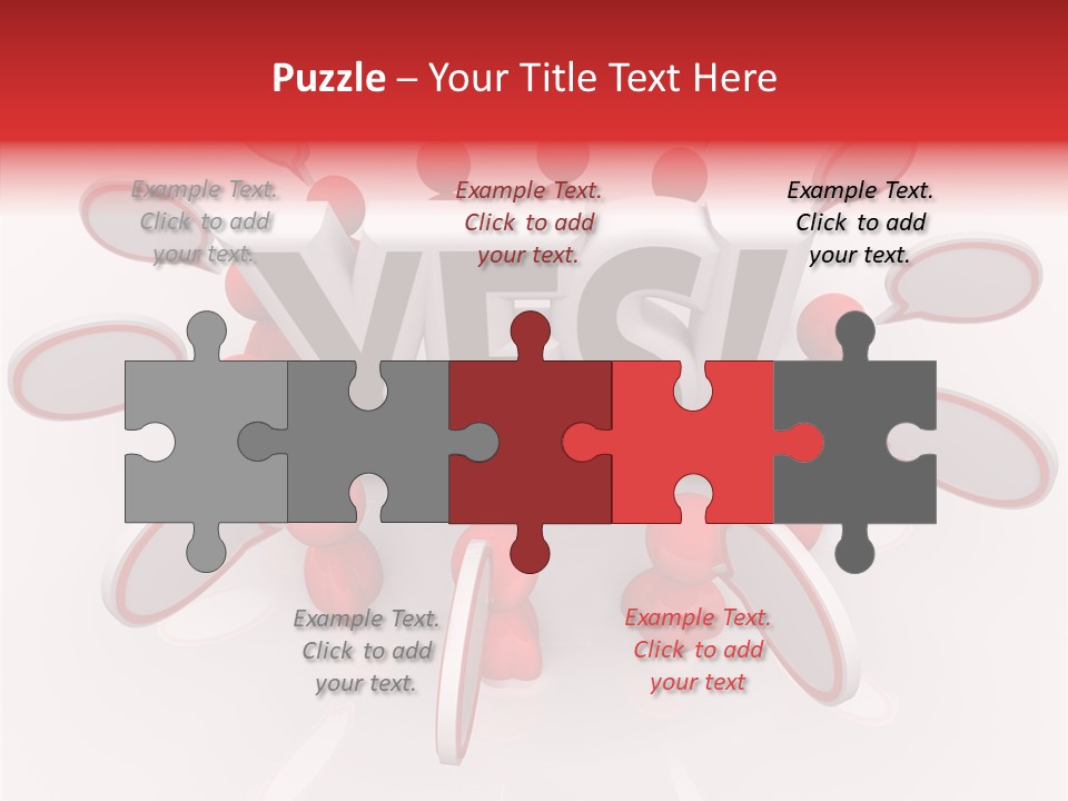 Students Bubbles Talk PowerPoint Template