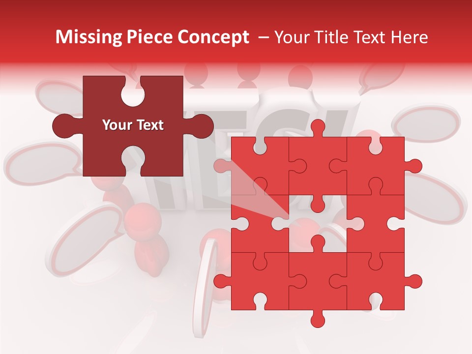 Students Bubbles Talk PowerPoint Template