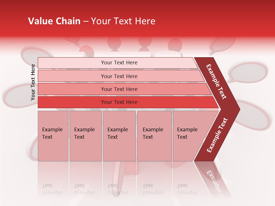 Students Bubbles Talk PowerPoint Template