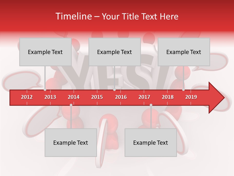 Students Bubbles Talk PowerPoint Template