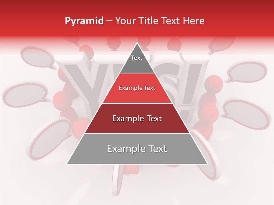 Students Bubbles Talk PowerPoint Template