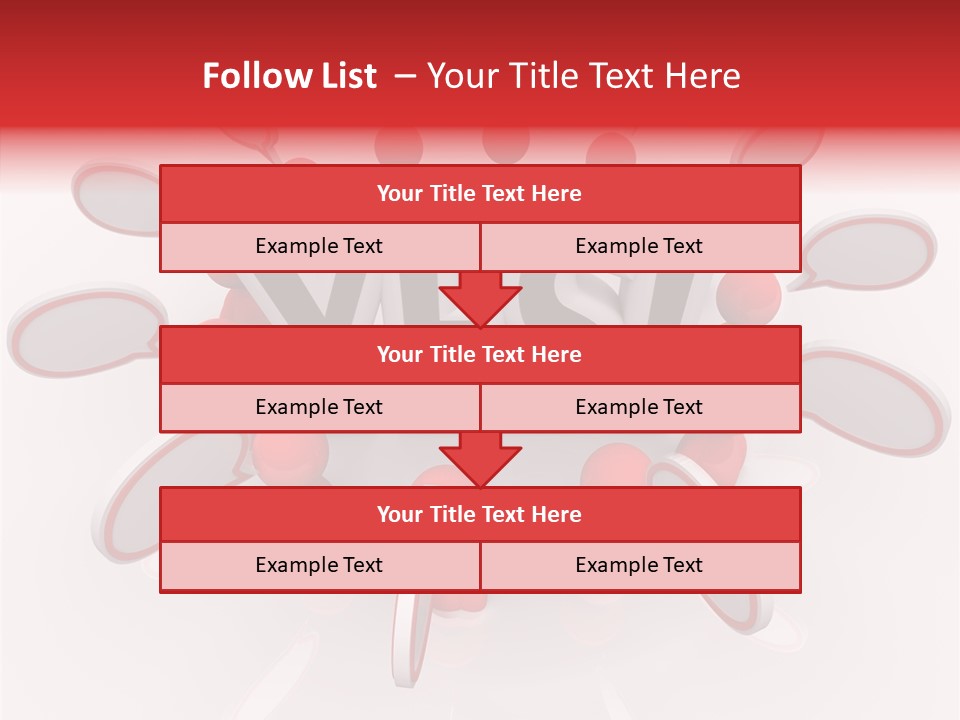 Students Bubbles Talk PowerPoint Template