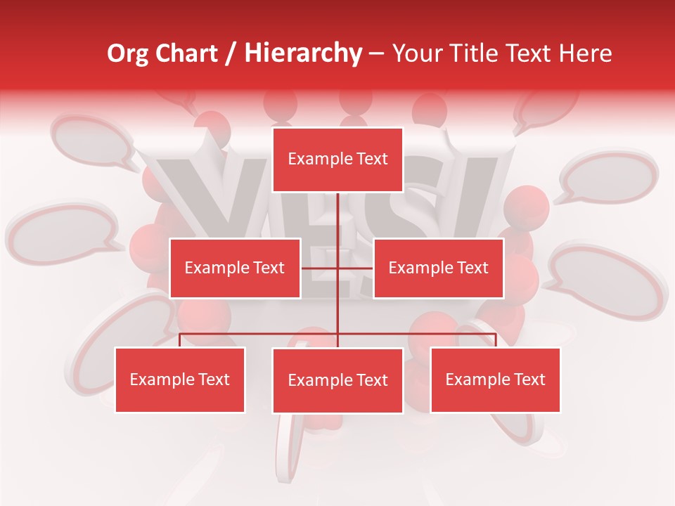 Students Bubbles Talk PowerPoint Template