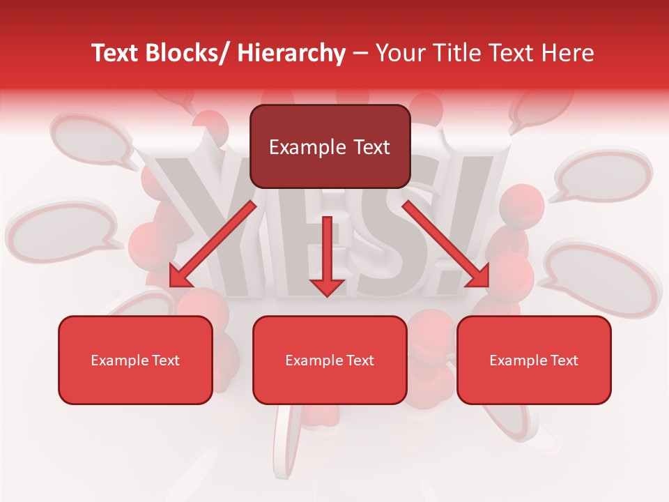 Students Bubbles Talk PowerPoint Template