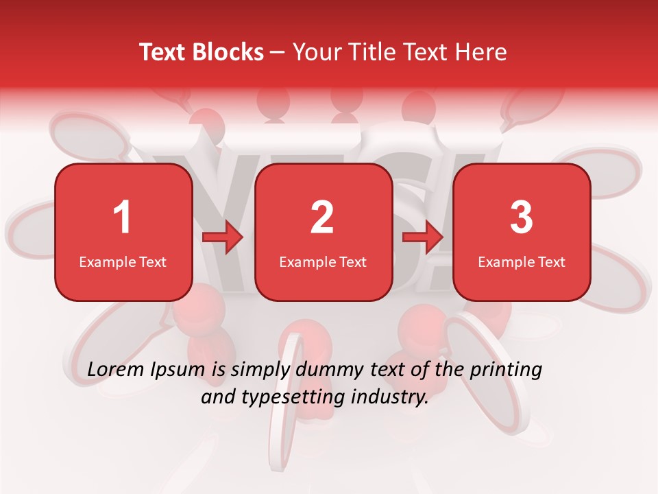 Students Bubbles Talk PowerPoint Template