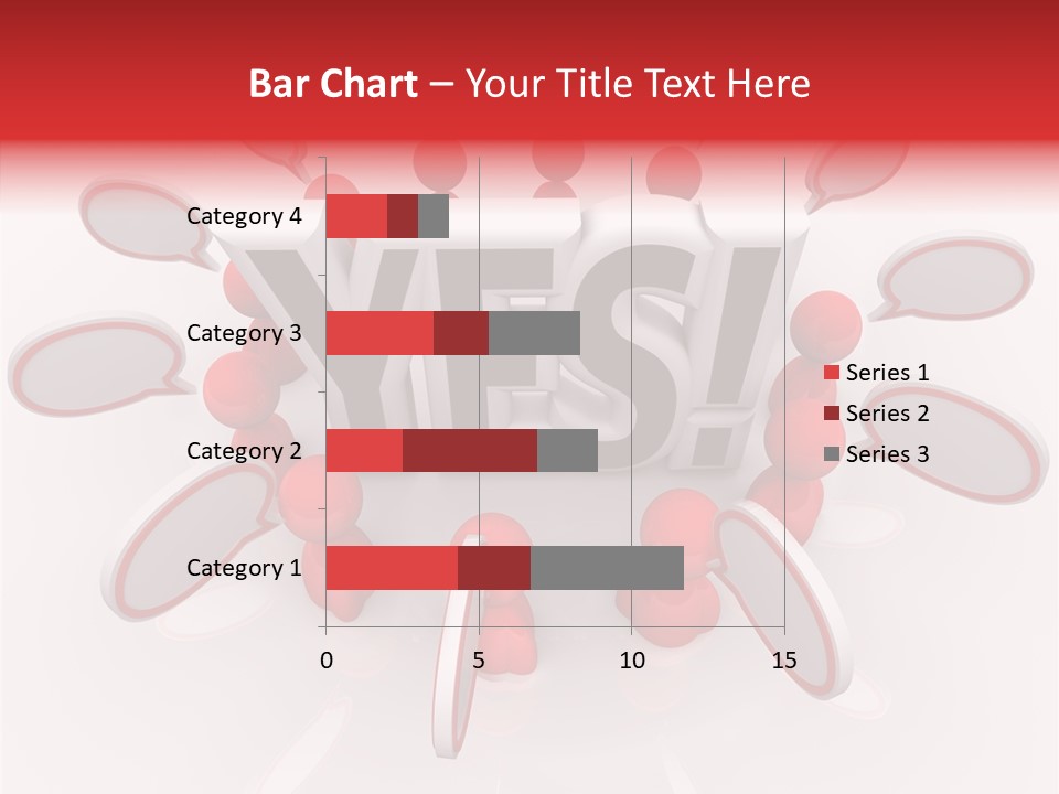 Students Bubbles Talk PowerPoint Template