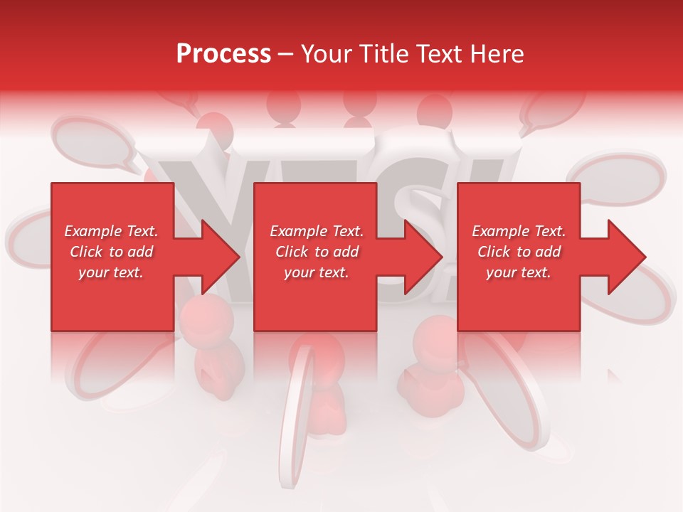 Students Bubbles Talk PowerPoint Template