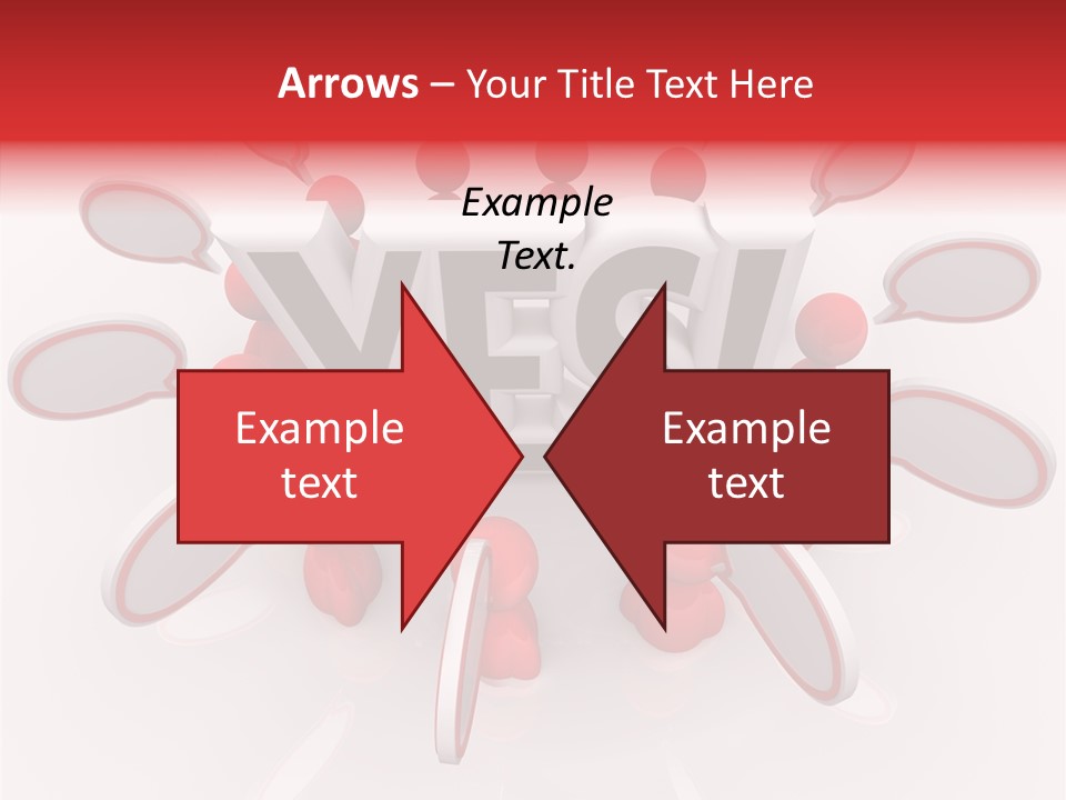 Students Bubbles Talk PowerPoint Template