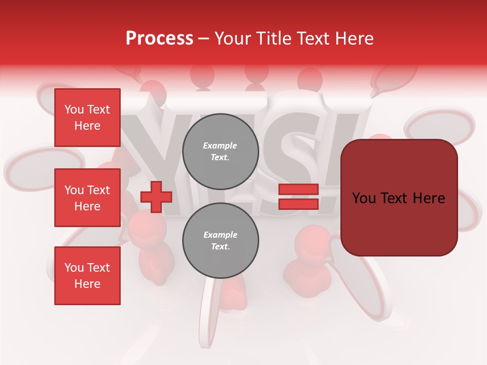 Students Bubbles Talk PowerPoint Template