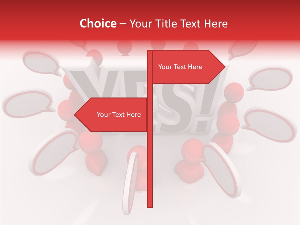 Students Bubbles Talk PowerPoint Template