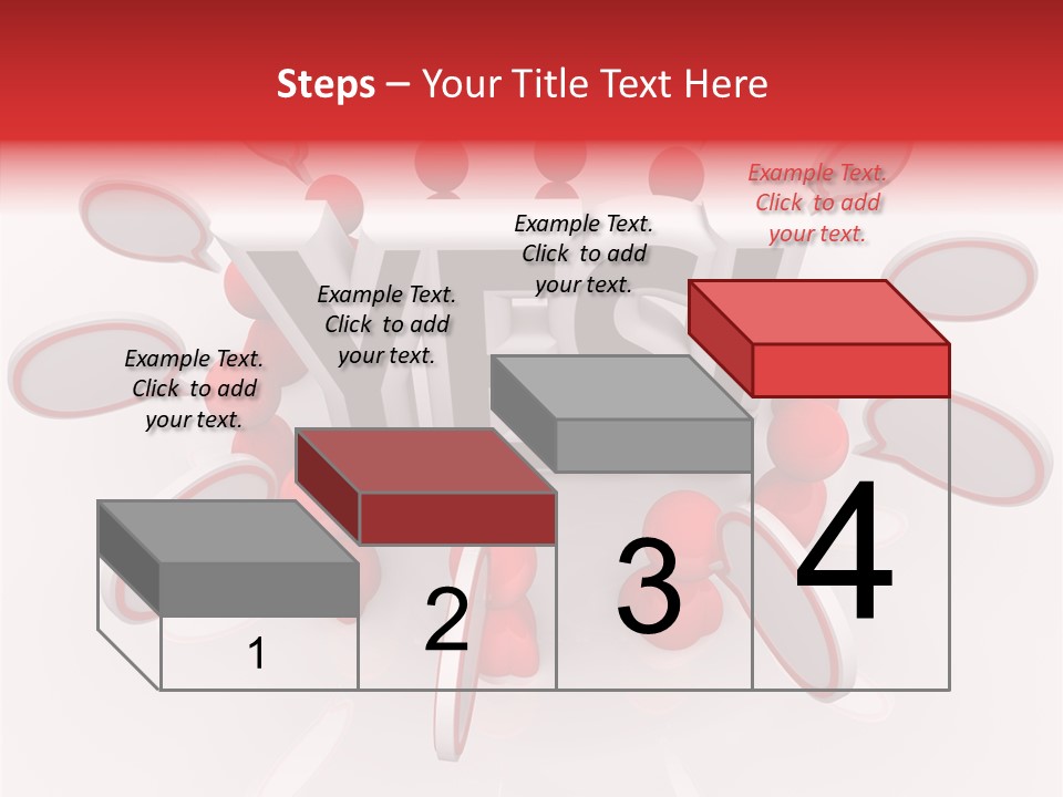 Students Bubbles Talk PowerPoint Template