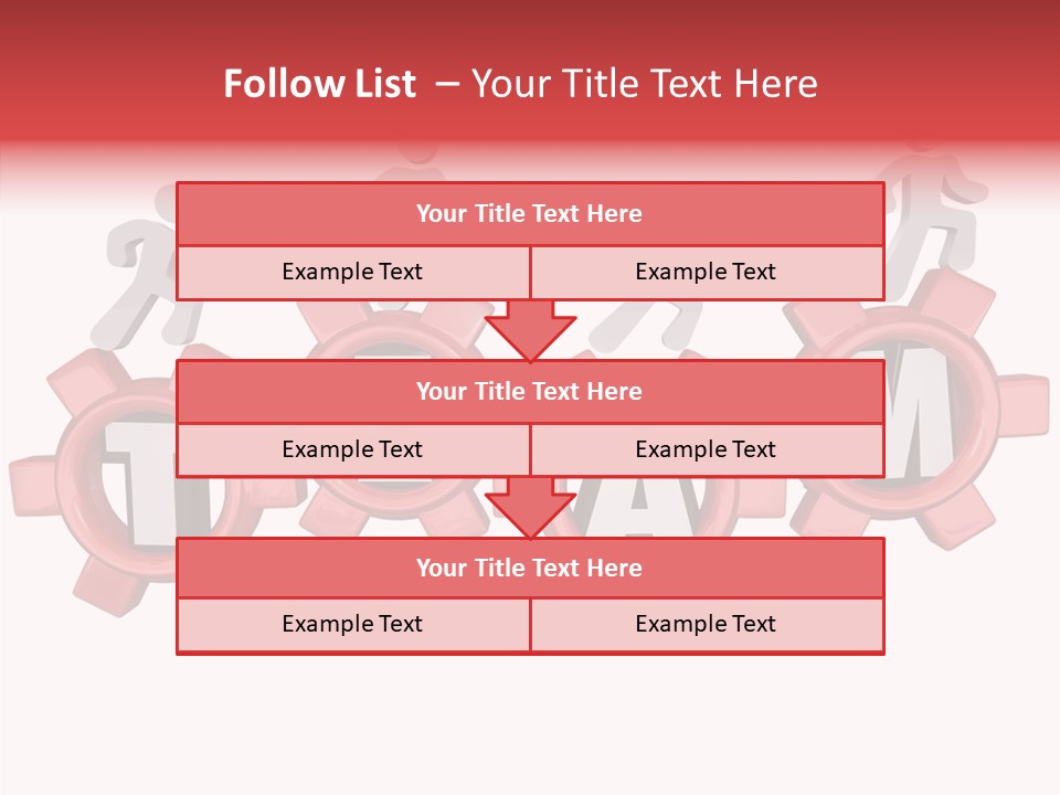 Walkers Collaboration Results PowerPoint Template