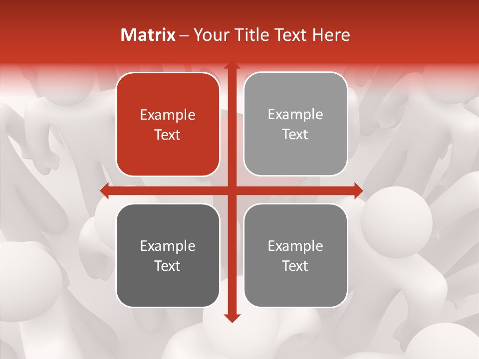 Consciousness Humans Illustrated PowerPoint Template