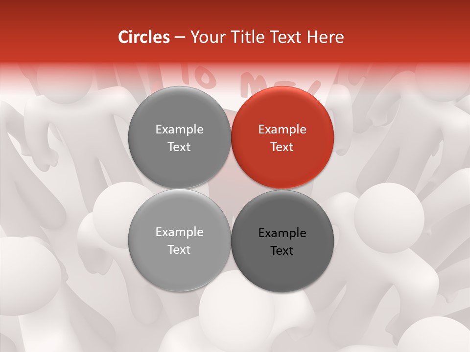 Consciousness Humans Illustrated PowerPoint Template