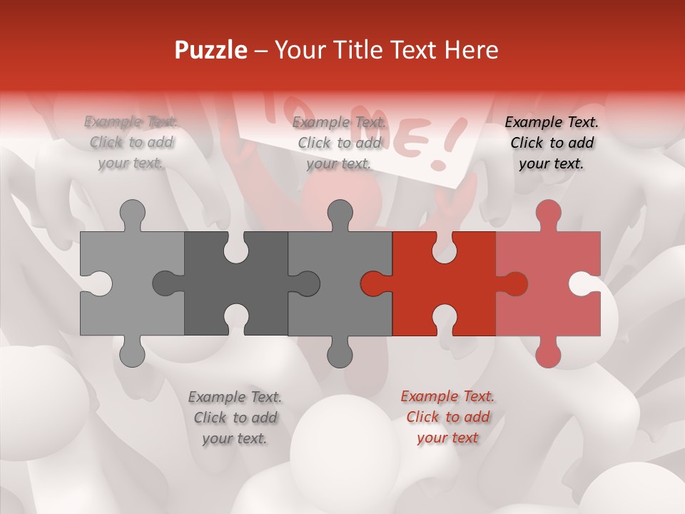 Consciousness Humans Illustrated PowerPoint Template