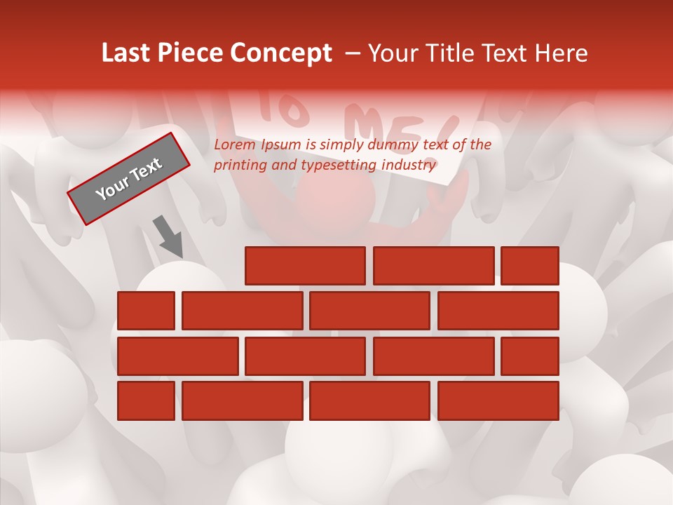 Consciousness Humans Illustrated PowerPoint Template