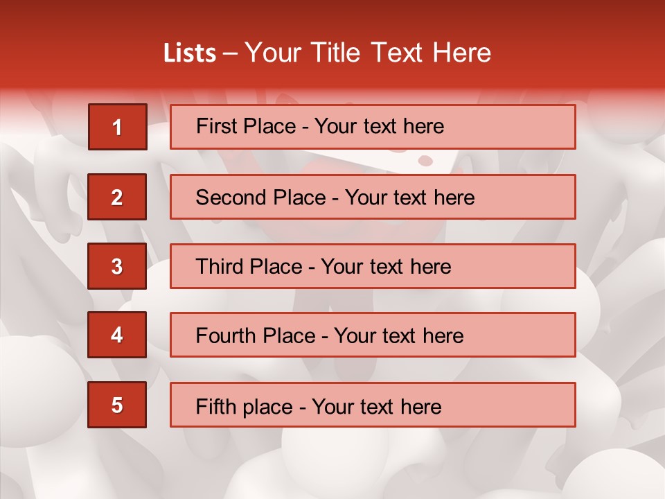 Consciousness Humans Illustrated PowerPoint Template