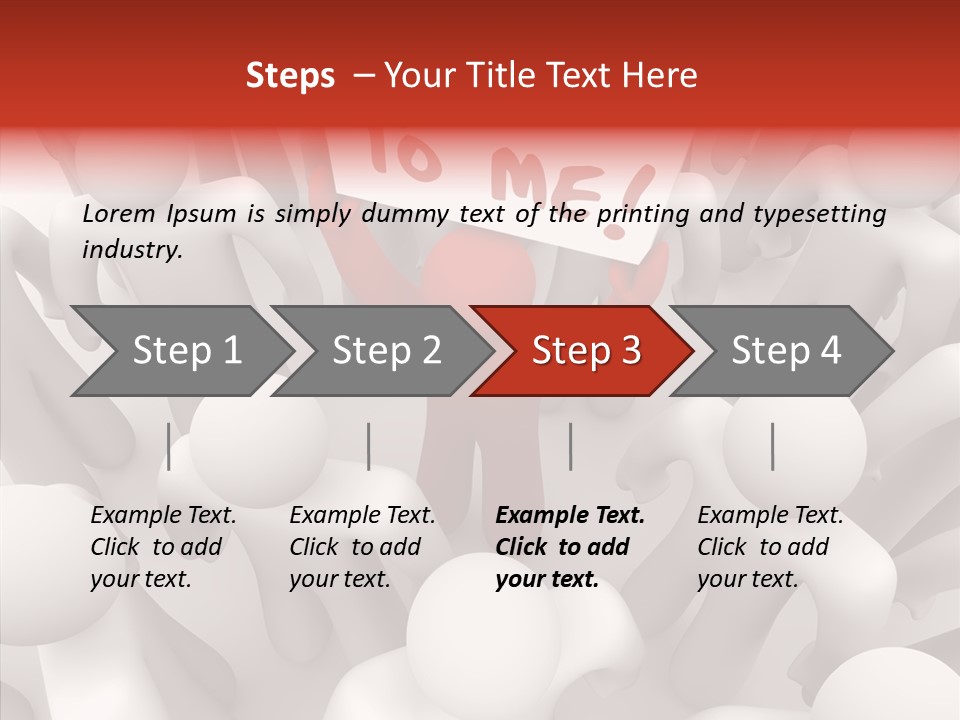 Consciousness Humans Illustrated PowerPoint Template