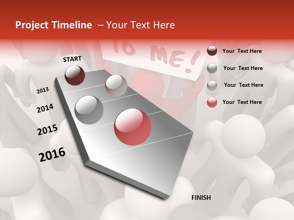 Consciousness Humans Illustrated PowerPoint Template