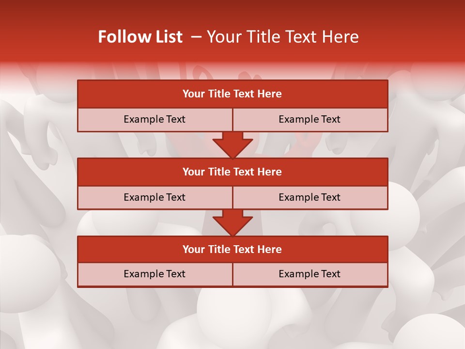 Consciousness Humans Illustrated PowerPoint Template