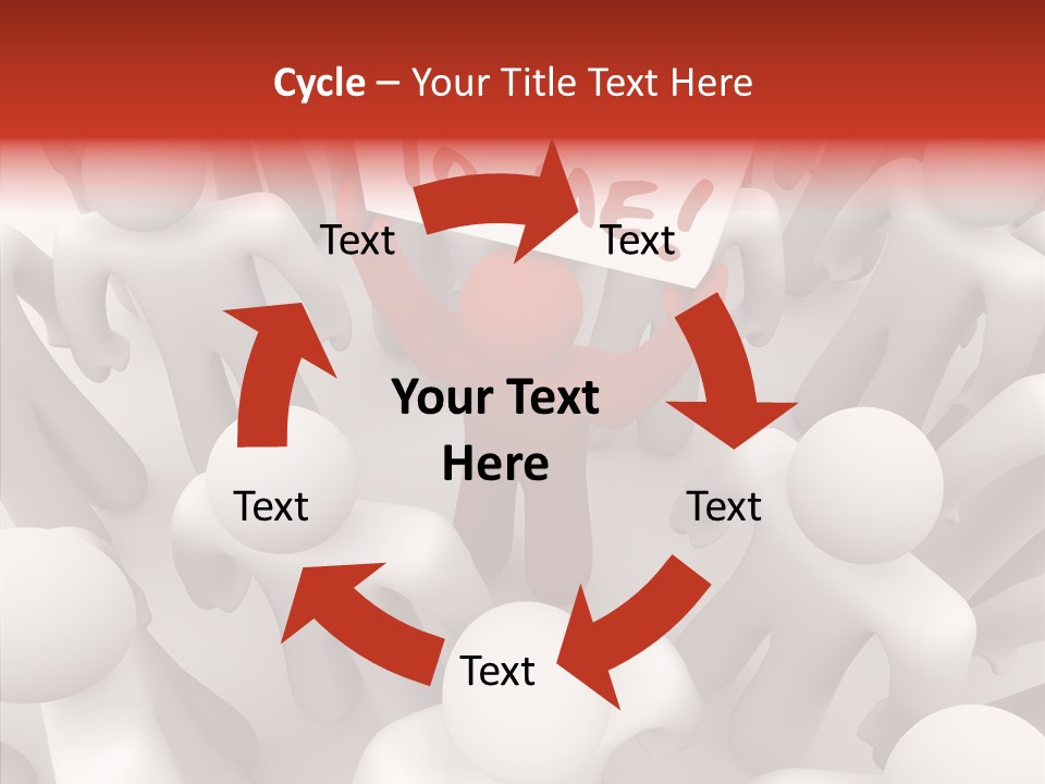 Consciousness Humans Illustrated PowerPoint Template