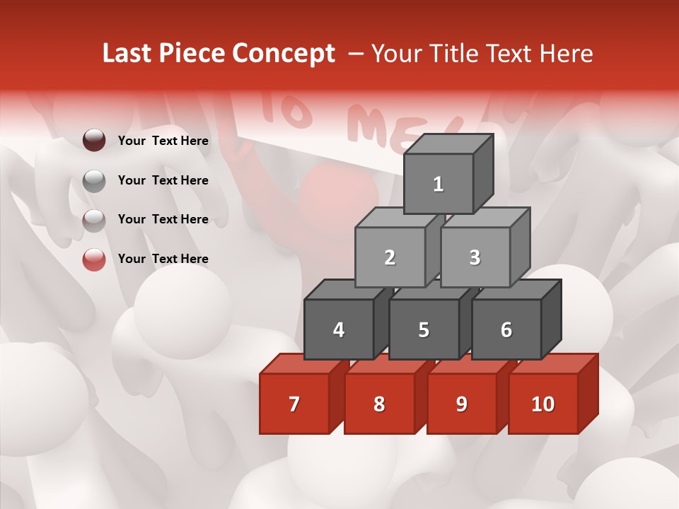 Consciousness Humans Illustrated PowerPoint Template