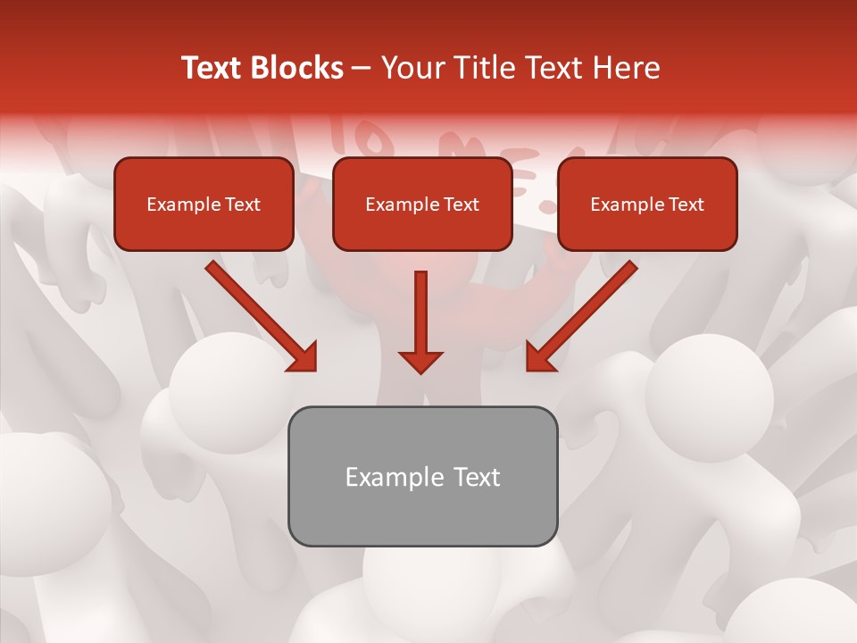 Consciousness Humans Illustrated PowerPoint Template