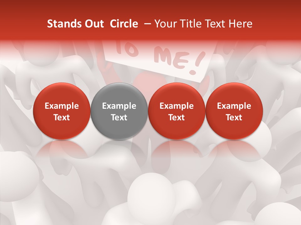 Consciousness Humans Illustrated PowerPoint Template