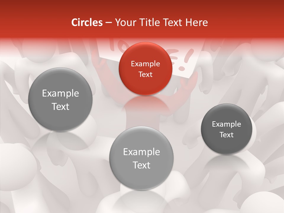 Consciousness Humans Illustrated PowerPoint Template