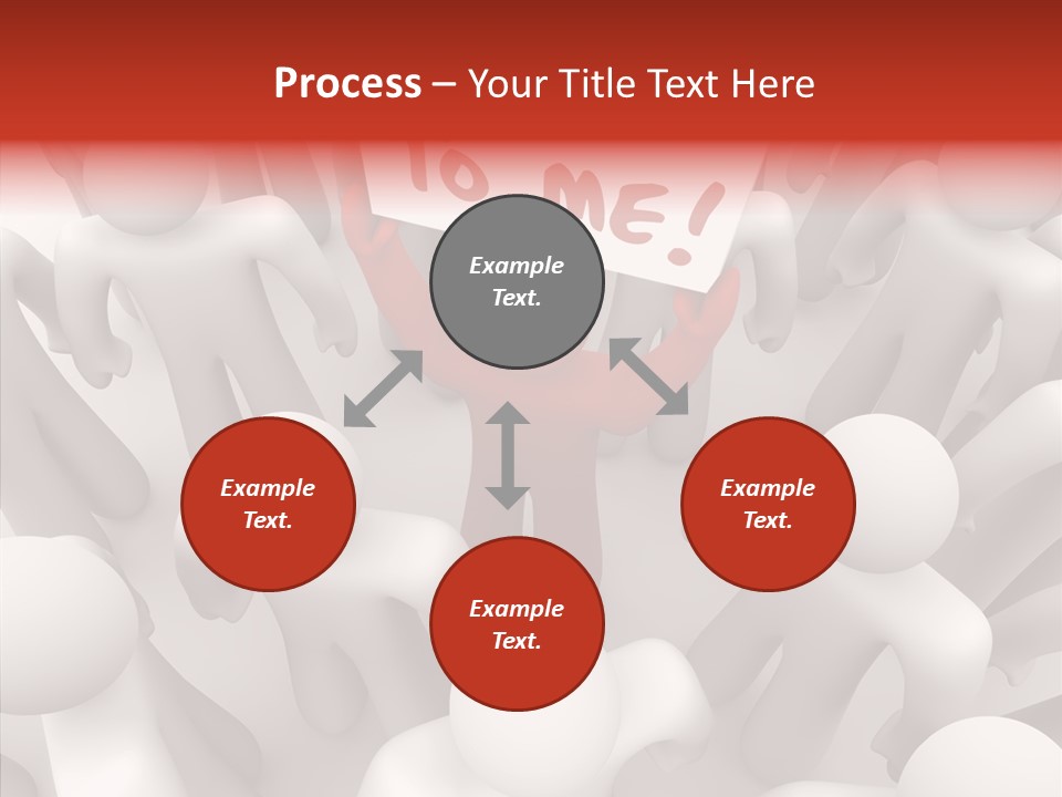 Consciousness Humans Illustrated PowerPoint Template