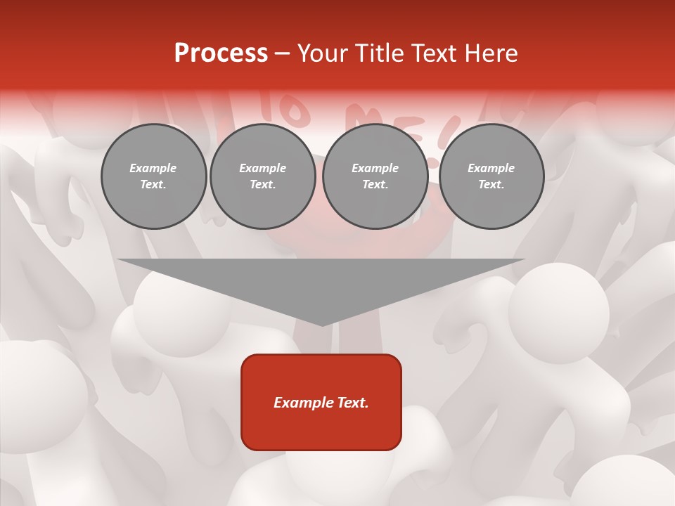 Consciousness Humans Illustrated PowerPoint Template
