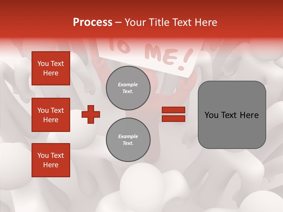 Consciousness Humans Illustrated PowerPoint Template