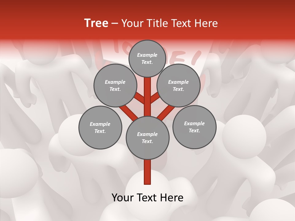 Consciousness Humans Illustrated PowerPoint Template