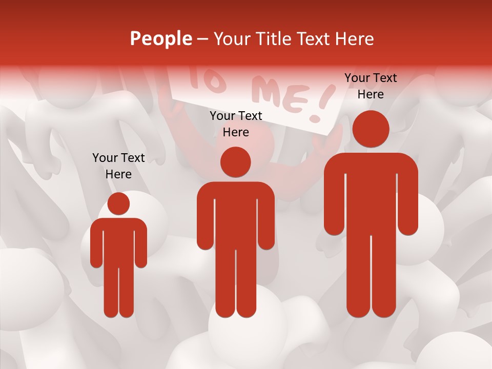 Consciousness Humans Illustrated PowerPoint Template