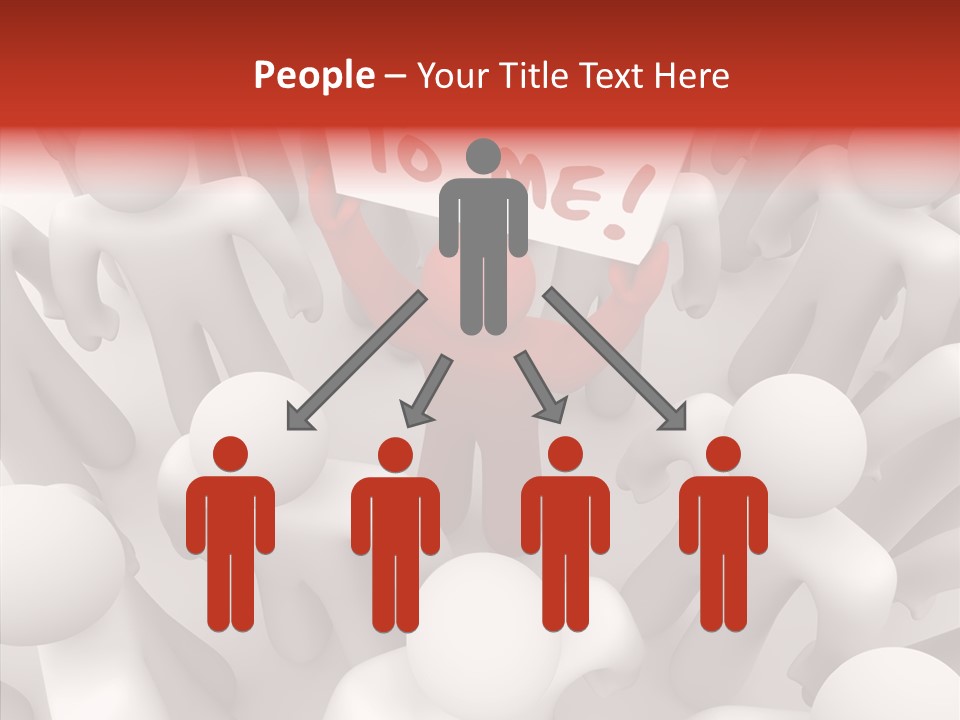 Consciousness Humans Illustrated PowerPoint Template