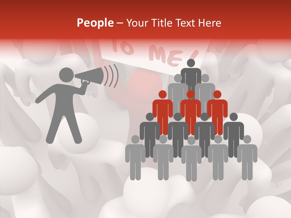 Consciousness Humans Illustrated PowerPoint Template