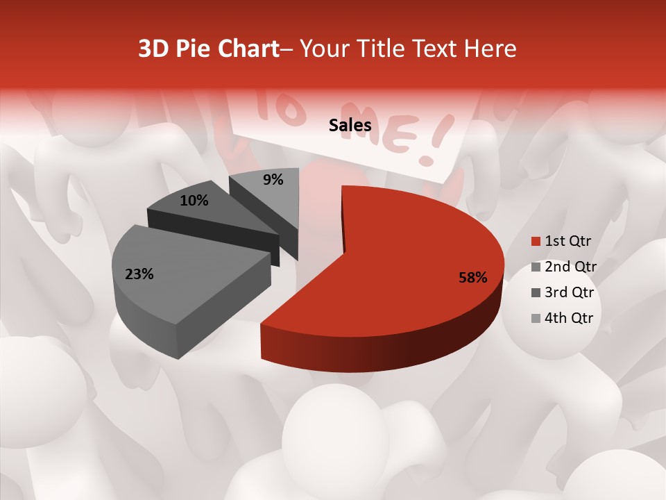 Consciousness Humans Illustrated PowerPoint Template
