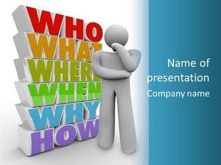 Wonder Answer Modern Life PowerPoint Template