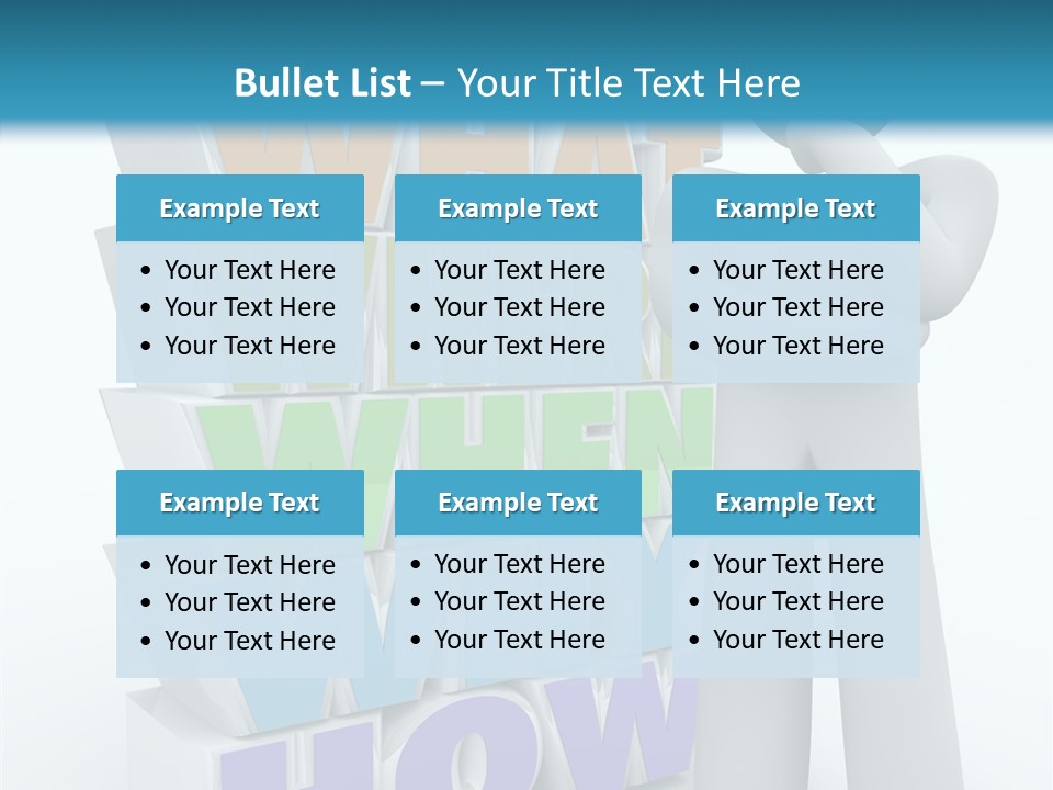 Wonder Answer Modern Life PowerPoint Template