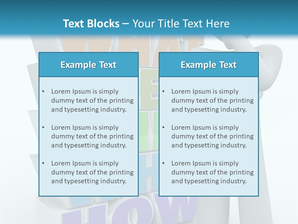 Wonder Answer Modern Life PowerPoint Template